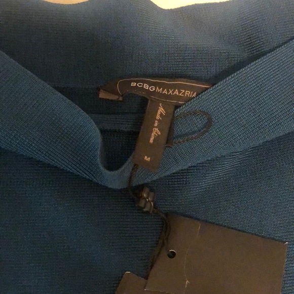 Moroccan Blue BCBG Maxazria Bandage Skirt - Picture 3 of 4